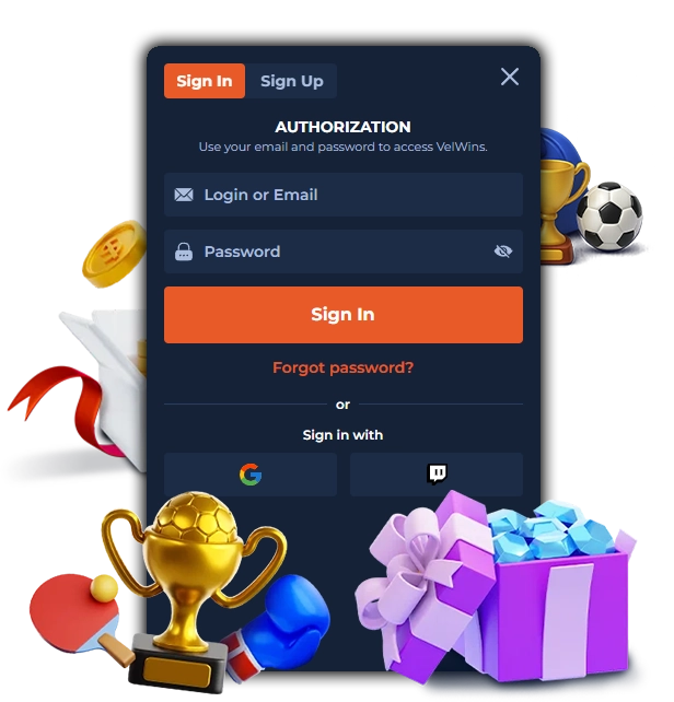 Velwins Casino Login